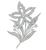 Estate 3.75ct Diamond Flower Pin