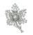1950s Old European Marquise and Baguette Cut Diamond Platinum Pin