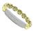 Estate 3.00ct Diamond Two Tone Gold Flexible Bangle