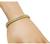Round Cut Diamond 14k Yellow Gold Bracelet