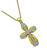 Diamond Gold Cross Pendant Necklace
