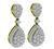 Estate 2.00ct Diamond Gold Dangling Earrings