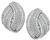 Estate 4.50ct Diamond Gold Earrings
