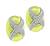 Round Cut Diamond 14k Yellow and White Gold Earrings