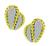 Estate 2.00ct Diamond Gold Earrings
