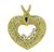 Estate Chopard Style 3.00ct Diamond Sapphire Heart Pendant