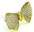 Diamond Gold Bow Pin