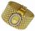 Estate Continental Geneve 1.20ct Diamond Gold Watch
