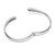 18k Gold Diamond Sapphire Bangle