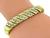 Estate Round Cut Diamond 18k Yellow Gold Bracelet by Jose Hess