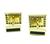 18k Gold Diamond Onyx Cufflinks