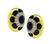 Estate 1.50ct Diamond Onyx Gold Earrings