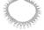 Pearl Round Cut Diamond 18k White Gold Necklace