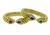 Estate 1.50ct Diamond Precious Stone Gold Bangle Set