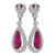 Diamond Rubellite Earrings