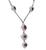 Diamond Ruby Gold Necklace