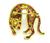 Diamond Ruby Gold Pin