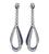 Diamond Sapphire Gold Earrings