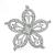 1950s 3.15cttw Diamond Platinum Star Pin / Pendant