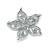 Diamond Platinum 1950s Pin