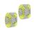 Estate 4.75ct Diamond Yellow and White Gold Earrings