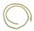 Round Cut Diamond 14k Yellow Gold Tennis Necklace