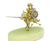 Estate Diamond Gold Don Quijote Pin / Statuette