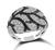 Estate Effy 1.60ct Black and White Diamond Ring