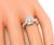 Round Brilliant Cut Diamond 18k White Gold Engagement Ring