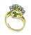 18k Gold Diamond Emerald Ring