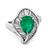 Estate 1.29ct Emerald 0.50ct Diamond Ring