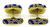 Gold Enamel Cufflinks