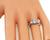 Emerald Cut Diamond 14k White Gold Engagement Ring