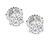 Estate 1.20cttw Diamond Stud Earrings