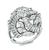GIA 0.88ct Center Diamond 3.50ct Diamond Cocktail Ring