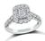 Estate Fana GIA Certified 0.90ct Diamond Engagement Ring