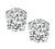 Estate GIA Certified 1.00ct and 1.01ct Diamond Stud Earrings