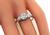 Round Brilliant Cut Diamond Platinum Engagement Ring