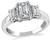 Estate GIA Certified 1.01ct Diamond Engagement Ring