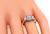 Emerald Cut Diamond Platinum Engagement Ring