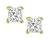 Estate GIA Certified 1.04cttw Diamond Stud Earrings
