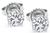 Estate GIA Certified 1.06cttw Diamond Stud Earrings