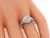 Round Brilliant Cut Diamond platinum Engagement Ring