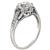 Platinum 1.09ct Diamond Engagement Ring