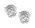 Estate GIA Certified 0.56ct and 0.54ct Diamond Stud Earrings