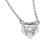 Diamond Heart Pendant Necklace