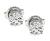 Estate GIA Certified 1.14cttw Diamond Stud Earrings