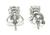 Diamond Gold Stud Earrings