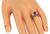 Estate GIA Certified 1.23ct Natural No Heat Burma Ruby 0.40ct Diamond Engagement Ring