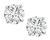 1.75cttw Round Cut Diamond 14k White Gold Studs Earrings